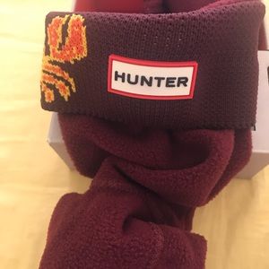 HUNTER kids boot socks.